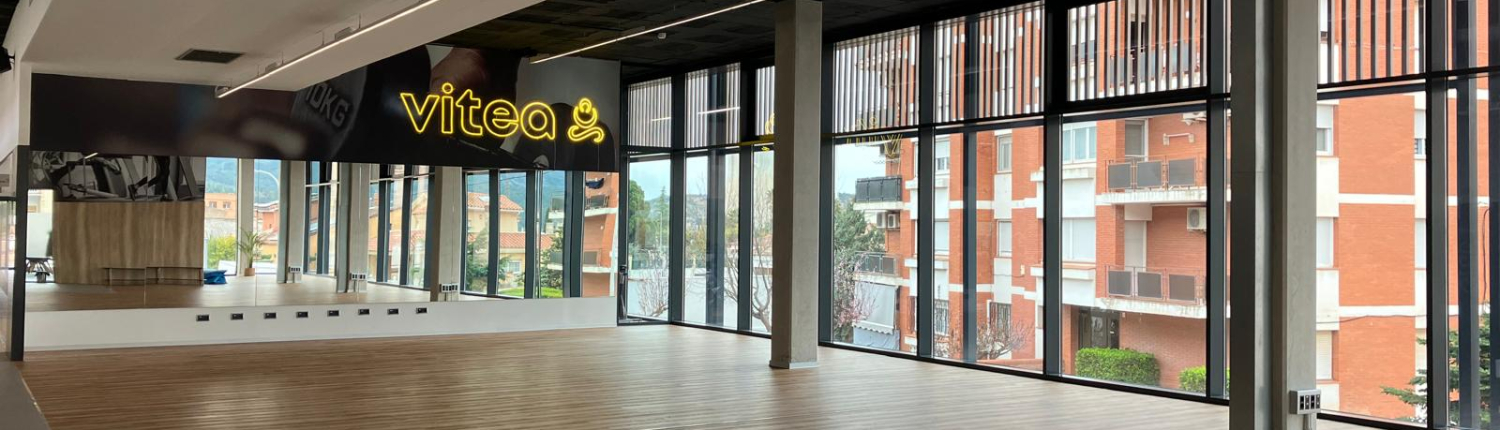 Sala de fitness del Gimnàs Vitea Ascó.
