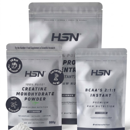 pack suplementació esportiva proteïna creatina bcaa a la botiga del gimnàs Vitea