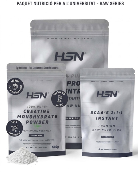 pack suplementació esportiva proteïna creatina bcaa a la botiga del gimnàs Vitea