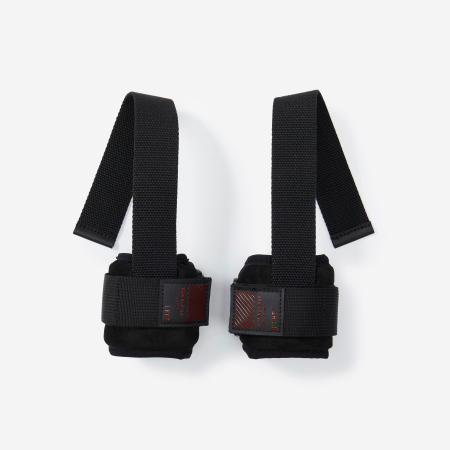 Straps d’aixecament per a entrenament de força al Gimnàs Vitea Ascó.